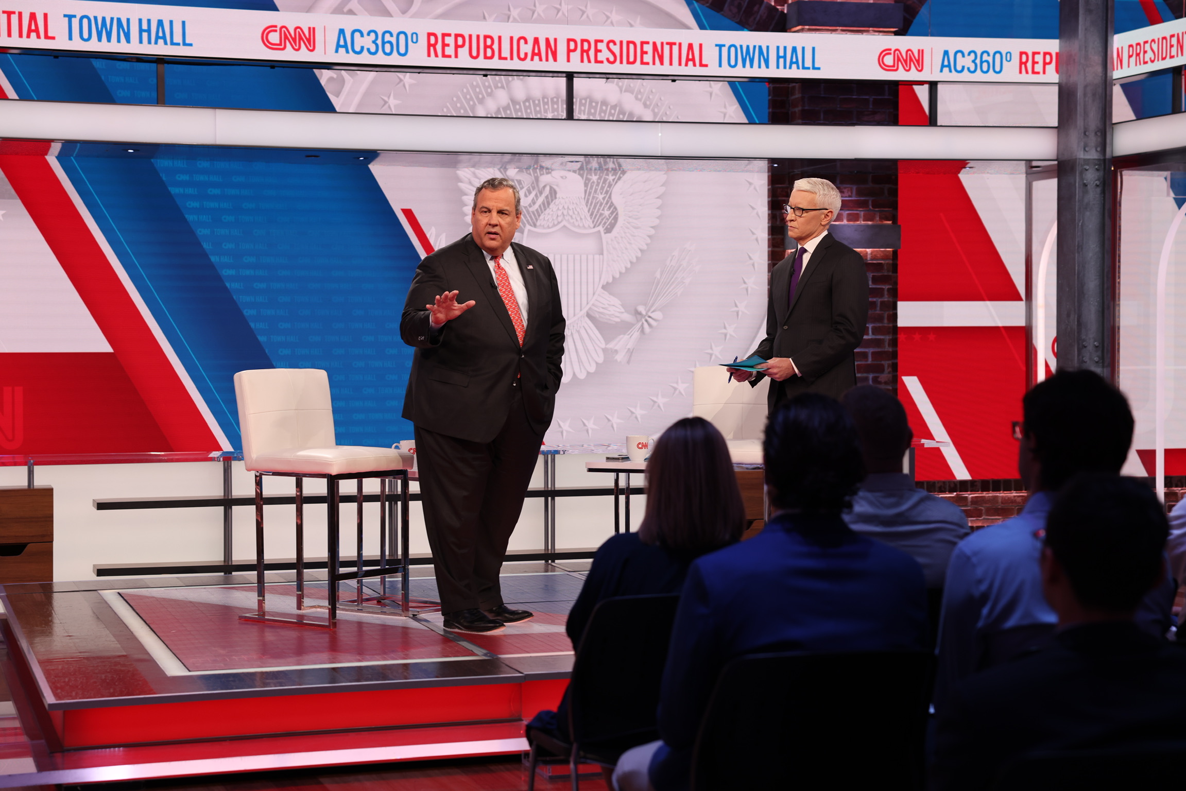 Chris Christie at CNN town hall