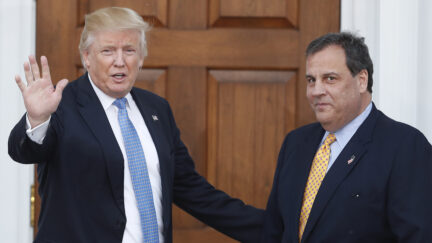 Donald Trump and Chris Christie