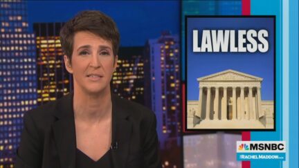 Rachel Maddow on MSNBC