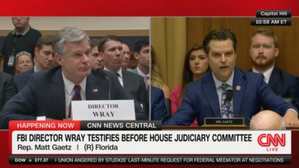 Matt Gaetz, Chris Wray Clash at House Hearing