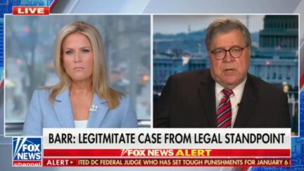 Martha MacCallum and Bill Barr