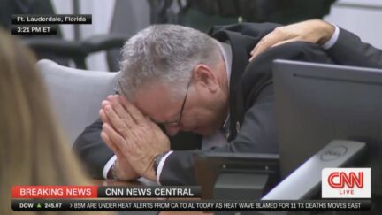 Scot Peterson reacts to verdict