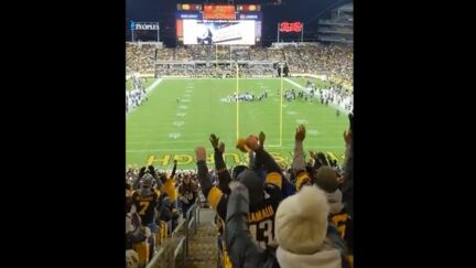 Steelers crowd ripped for doing the wave while Seahawks player was injured