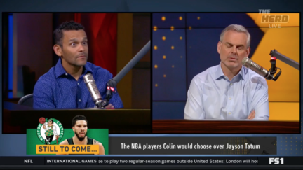 Jason McIntyre and Colin Cowherd on The Herd